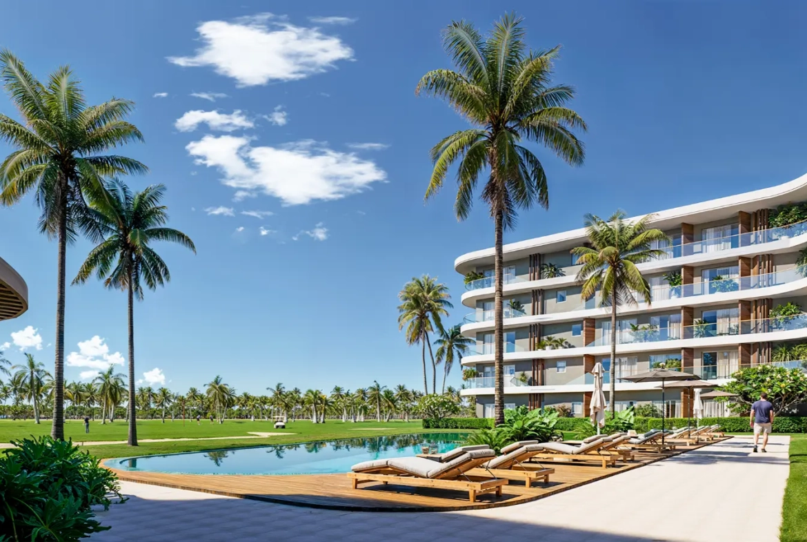 Azzure at Coral Golf – Elegante Apartamento de 1 Dormitorio en Cabeza de Toro, Punta Cana
