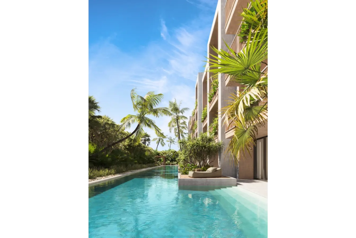 ID Ansaya at Aldea Elegant One Bedroom Penthouse for Sale in Downtown Punta Cana with Private Jacuzzi ()