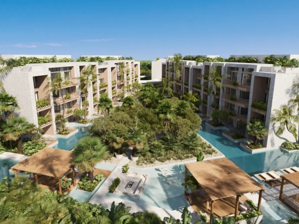 Ansaya at Aldea Appartement d'une chambre avec terrasse au centre-ville de Punta Cana