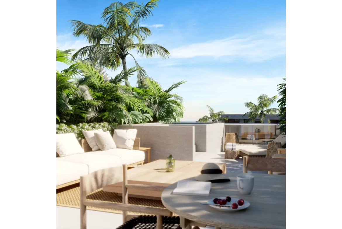 ID Two Bedroom Penthouse at Ansaya Aldea — Downtown Punta Cana Rooftop Retreat with Private Jacuzzi ()