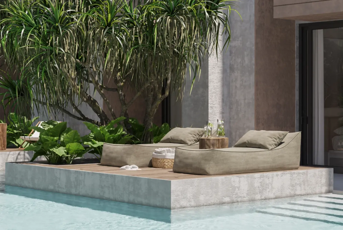 ID Two Bedroom Penthouse at Ansaya Aldea — Downtown Punta Cana Rooftop Retreat with Private Jacuzzi ()