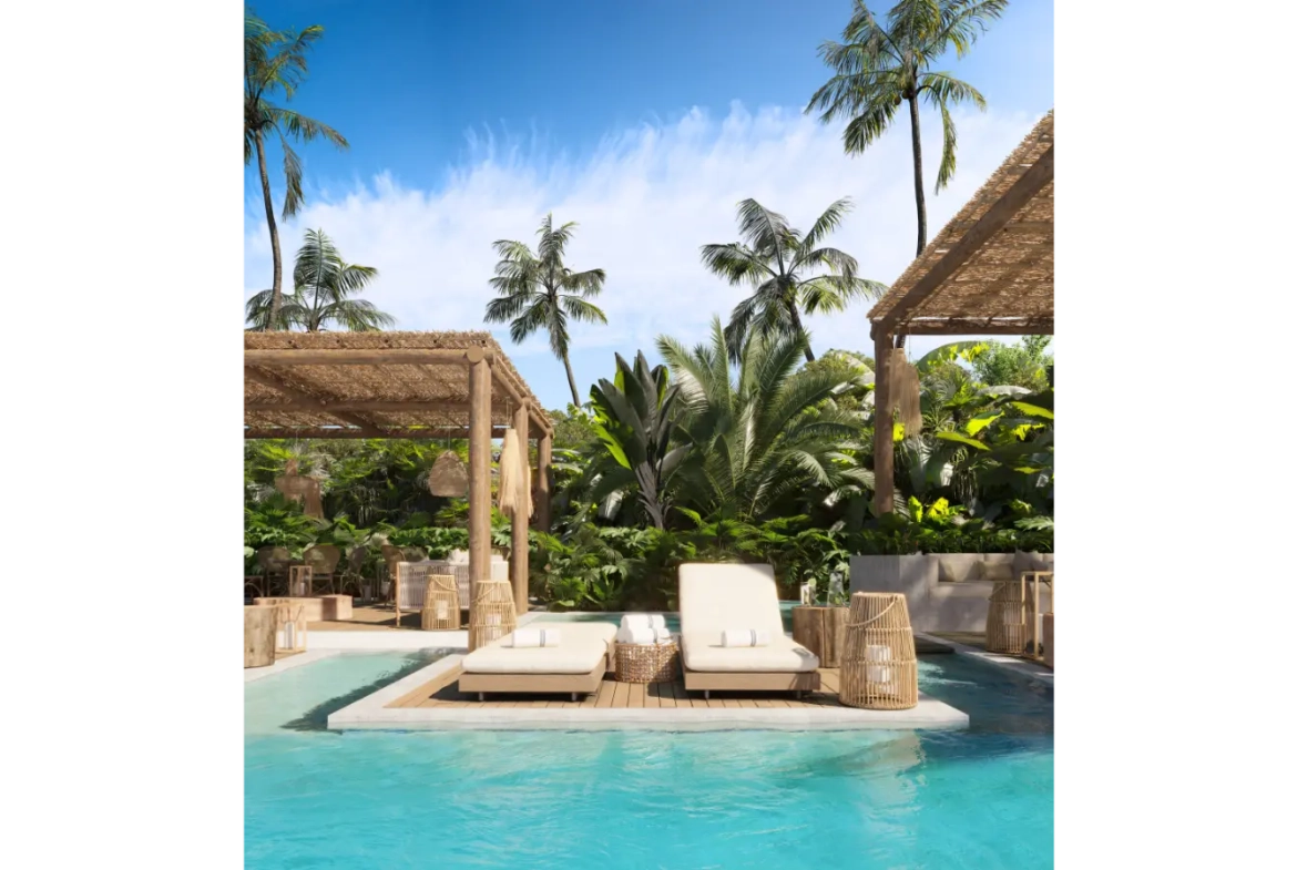ID Two Bedroom Penthouse at Ansaya Aldea — Downtown Punta Cana Rooftop Retreat with Private Jacuzzi ()
