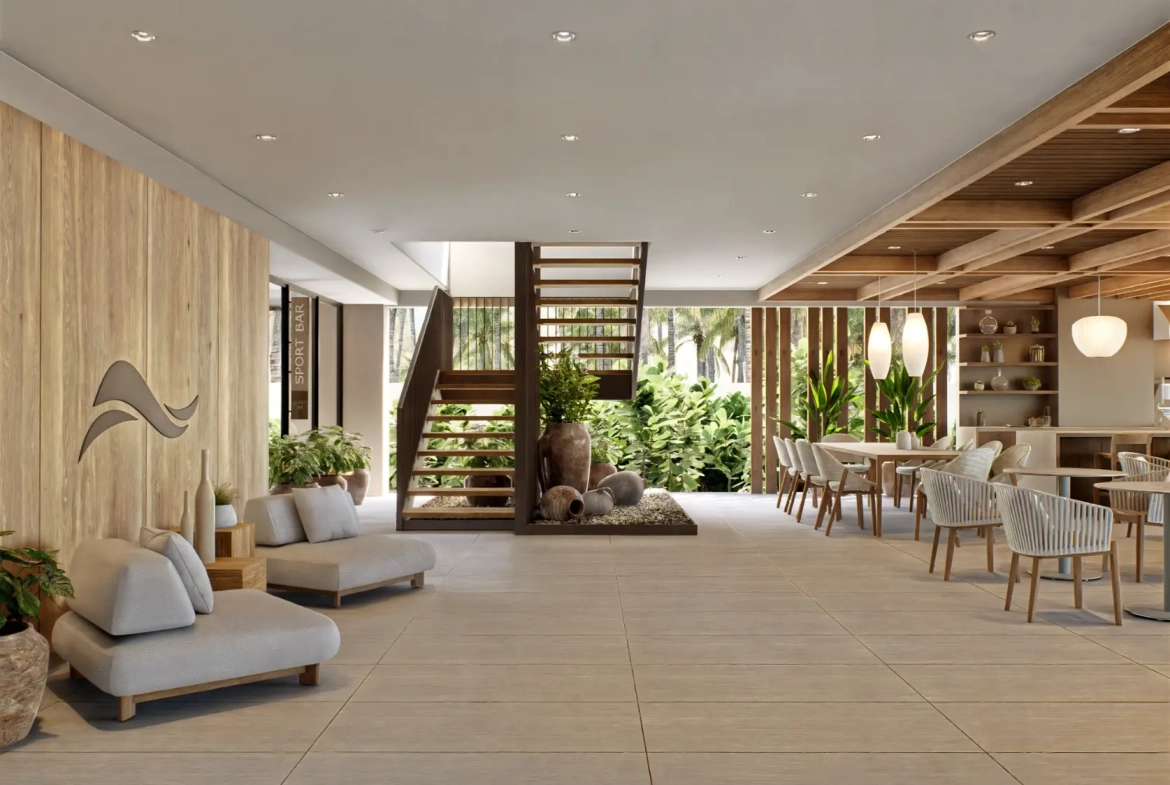 Riviera Lakes Cap Cana: Modern 2‑Bedroom Apartment with Service Room and Balcony