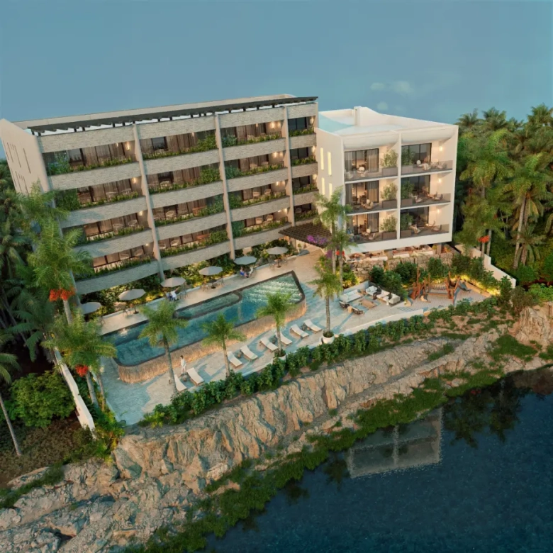 Riviera Lakes Cap Cana 1‑bedroom apartment with family room and balcony
