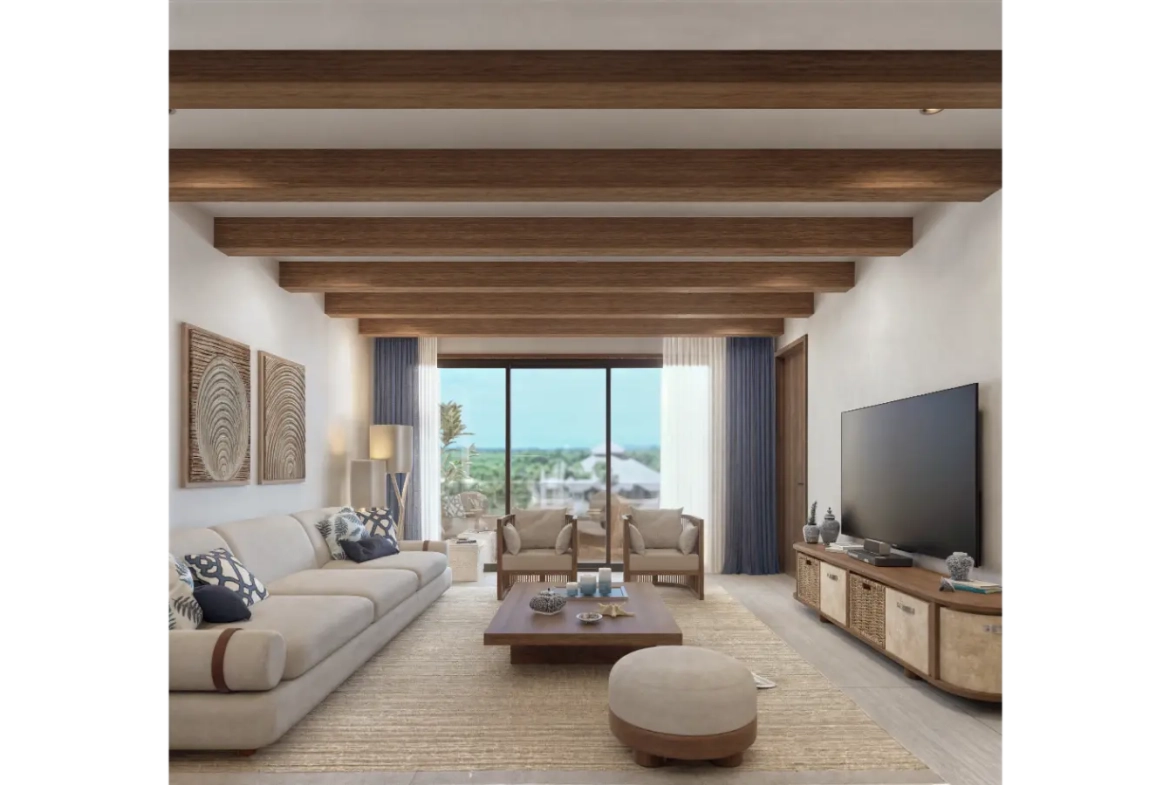ID Riviera Lakes One Bedroom Apartment for Sale with Balcony in Cap Cana Dominican Republic ()