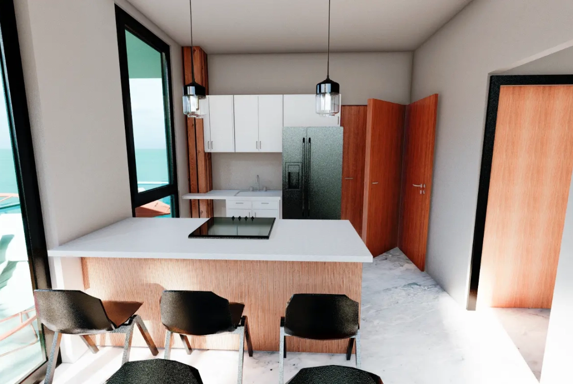 ID 4026 2 Bedroom Ocean View Apartment with Elevators in Vista Marina II Residence Santo Domingo (10)