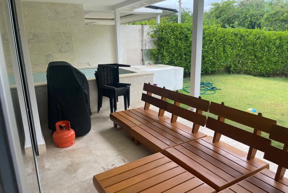 ID 4028 Villa Montero Three Bedroom Villa for Sale in East Village Punta Cana with Terrace (8)