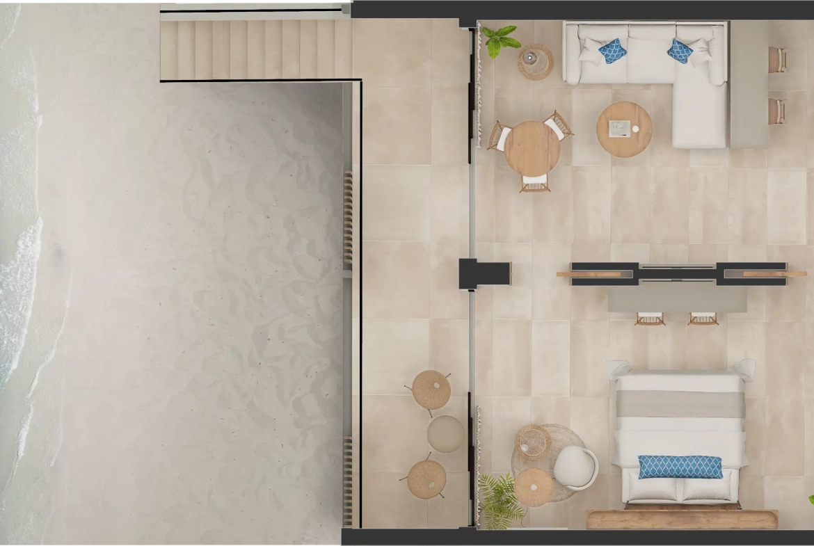 ID 4030 Oceana Boutique Hotel One‑Bedroom Aprtment with Bar and Terrace in Bavaro Punta Cana (9)
