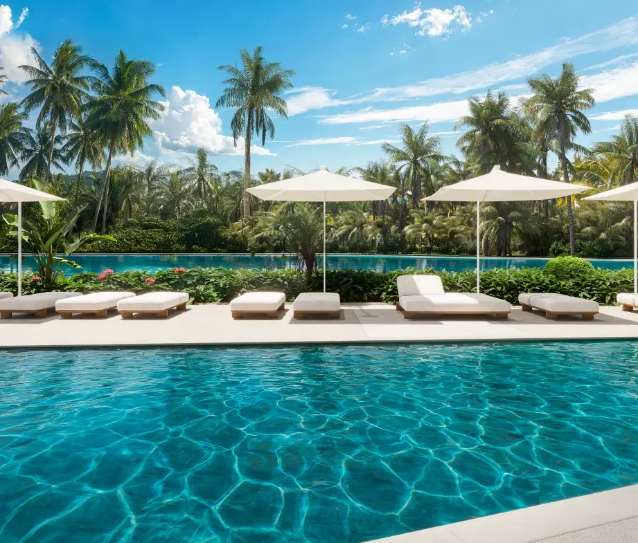 ID 4031 Azul Garden Cap Cana 2 Bedroom Condo with Family Room Lake View & Tropical Gardens (13)