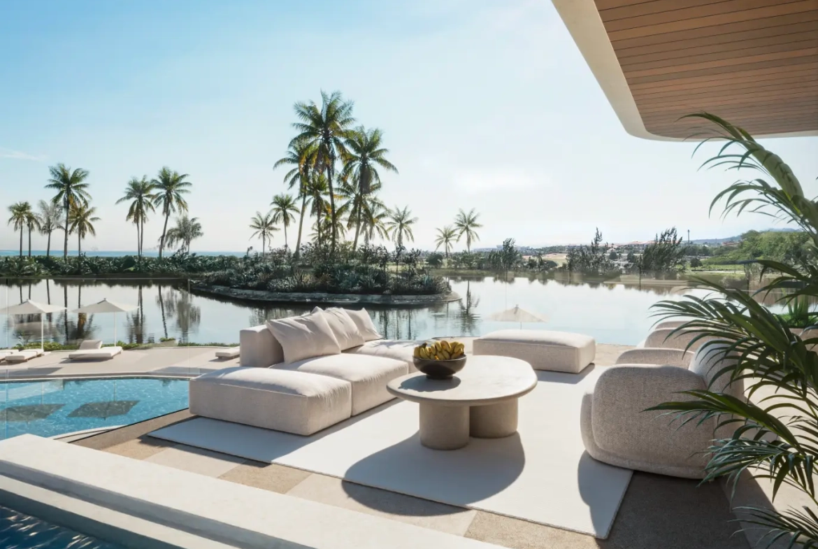 ID 4031 Azul Garden Cap Cana 2 Bedroom Condo with Family Room Lake View & Tropical Gardens (9)