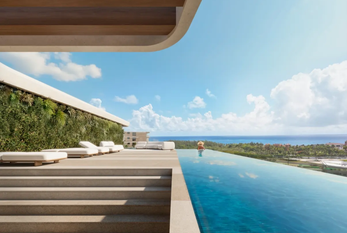 ID 4031 Azul Garden Cap Cana Sophisticated 3 Bedroom Apartment with Family Room Overlooking the Lake and Tropical Gardens (8)