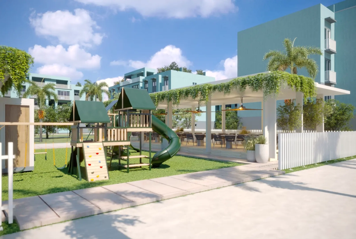 ID 4032 Mallorca Village La Romana Three Bedroom Penthouse with Airbnb Area and Outdoor Fitness Facilities (15)