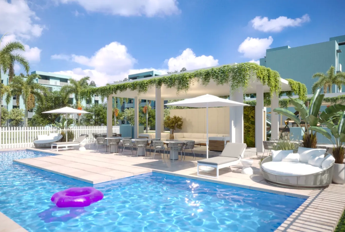 ID 4032 Mallorca Village La Romana Three Bedroom Penthouse with Airbnb Area and Outdoor Fitness Facilities (16)