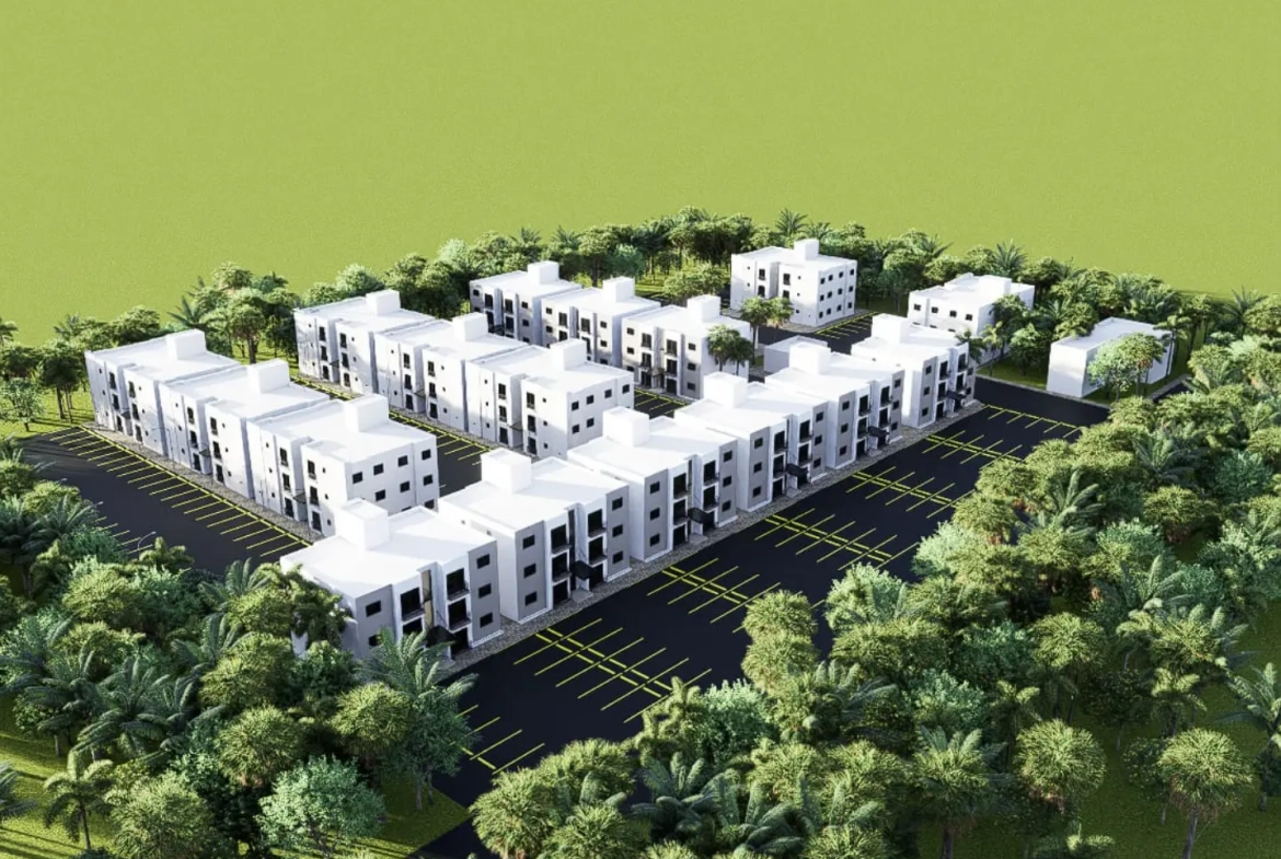 ID 4033 Modern One Bedroom Apartment for Sale at Gemini Residential in Veron Punta Cana (2)