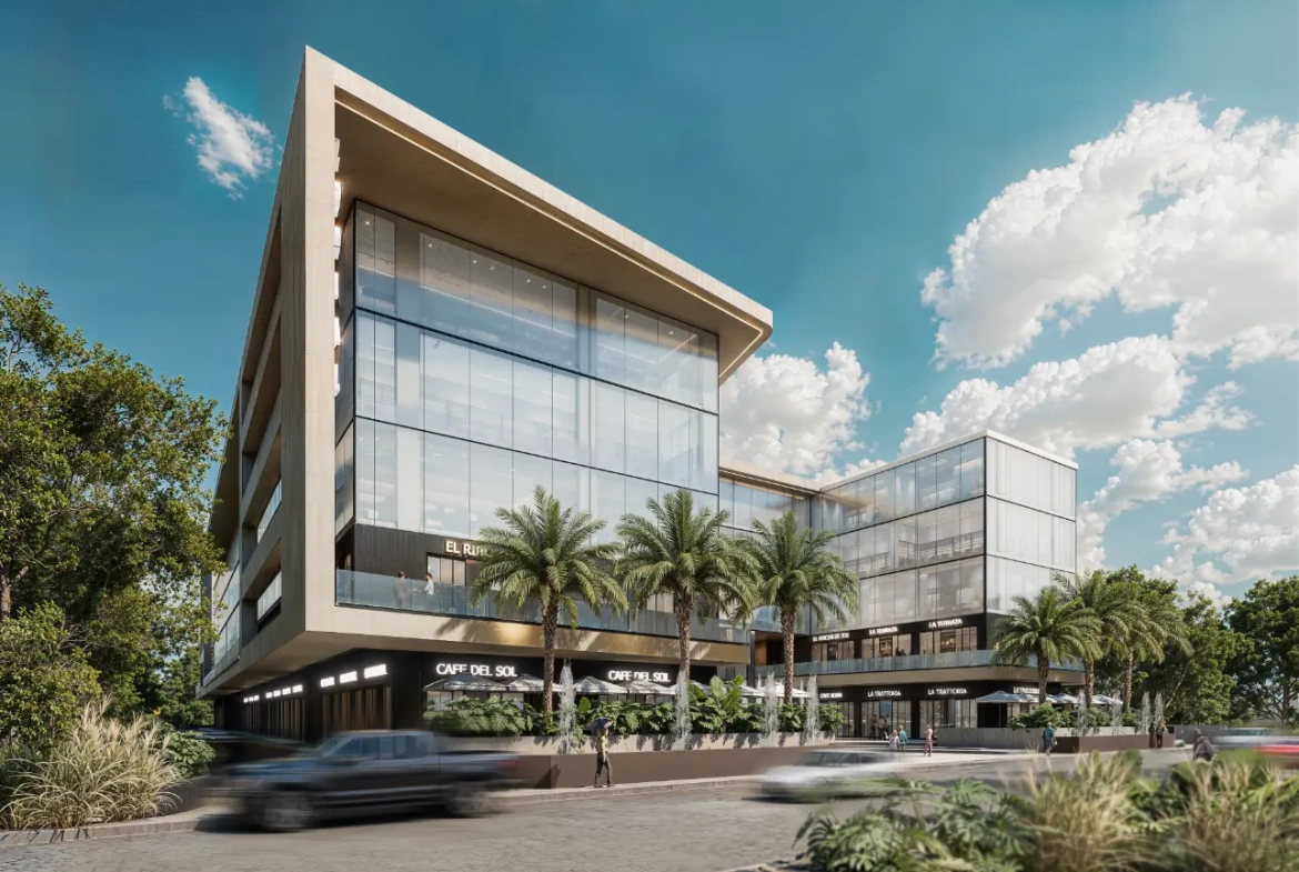 ID 4035 Social Business Center Office for sale with Exterior View in Downtown Punta Cana (3)