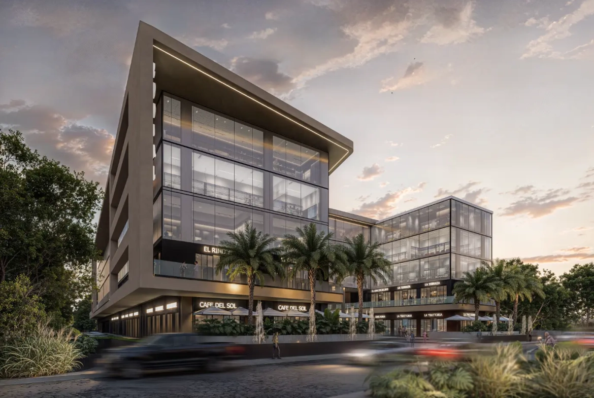 ID 4035 Social Business Center Office for sale with Exterior View in Downtown Punta Cana (4)