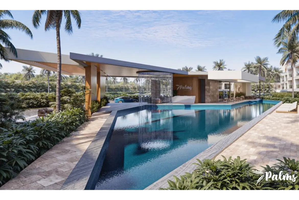 ID 4037 Spacious 2 Bedroom Penthouse for Sale at 7 Palms in Vista Cana with Large Terrace Jacuzzi & Elevator (10)