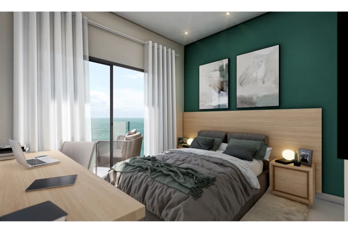 ID 4037 Spacious 2 Bedroom Penthouse for Sale at 7 Palms in Vista Cana with Large Terrace Jacuzzi & Elevator (13)