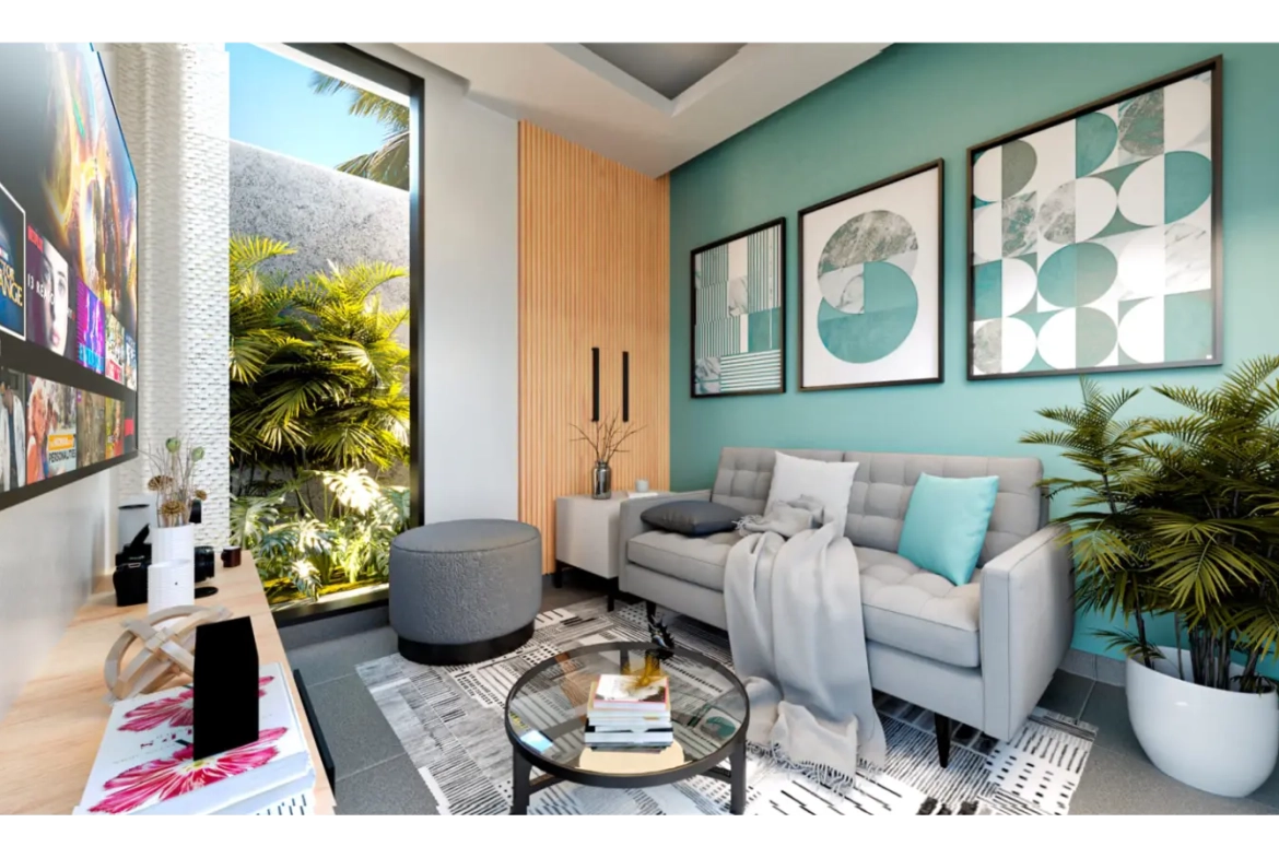 ID 4037 Spacious 2 Bedroom Penthouse for Sale at 7 Palms in Vista Cana with Large Terrace Jacuzzi & Elevator (4)