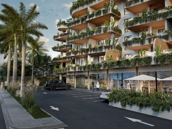 Palm Bayahibe 2-bedroom penthouse with terrace jacuzzi, private pool option and resort amenities in Pueblo Bayahibe