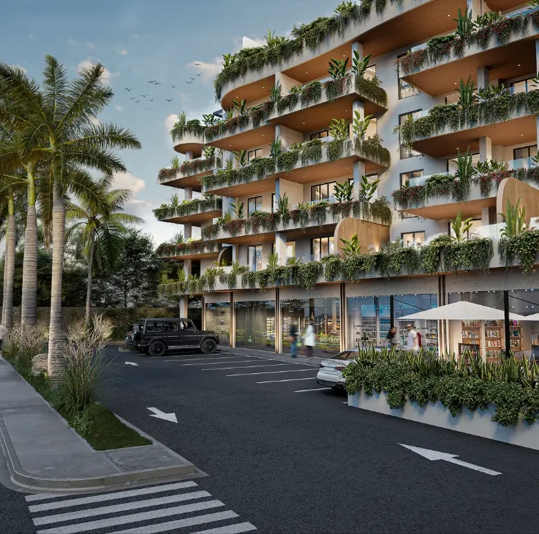 Palm Bayahibe 2-bedroom penthouse with terrace jacuzzi, private pool option and resort amenities in Pueblo Bayahibe