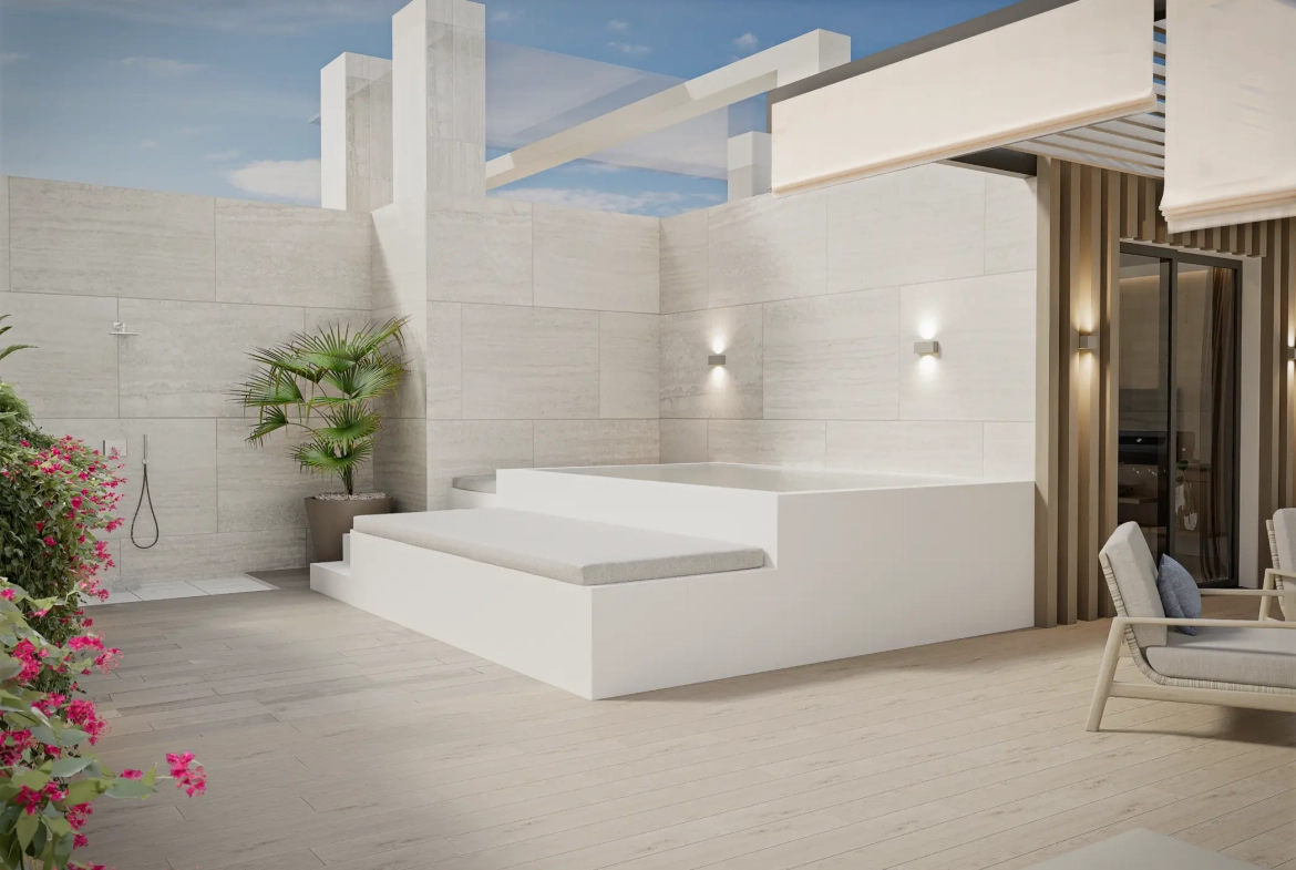 ID 4038 Three‑Bedroom Penthouse in Palm Bayahibe Residences — Green Oasis Living (10)