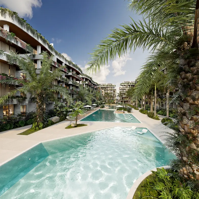 ID 4038 Three‑Bedroom Penthouse in Palm Bayahibe Residences — Green Oasis Living (15)