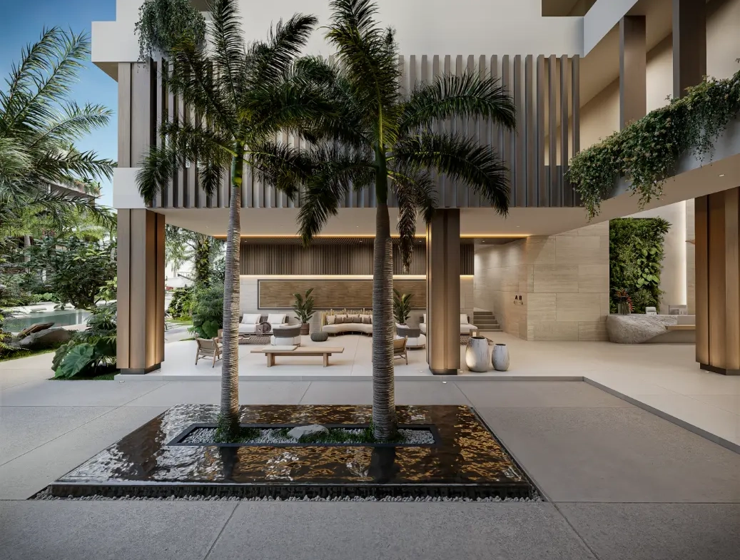ID 4038 Three‑Bedroom Penthouse in Palm Bayahibe Residences — Green Oasis Living (26)