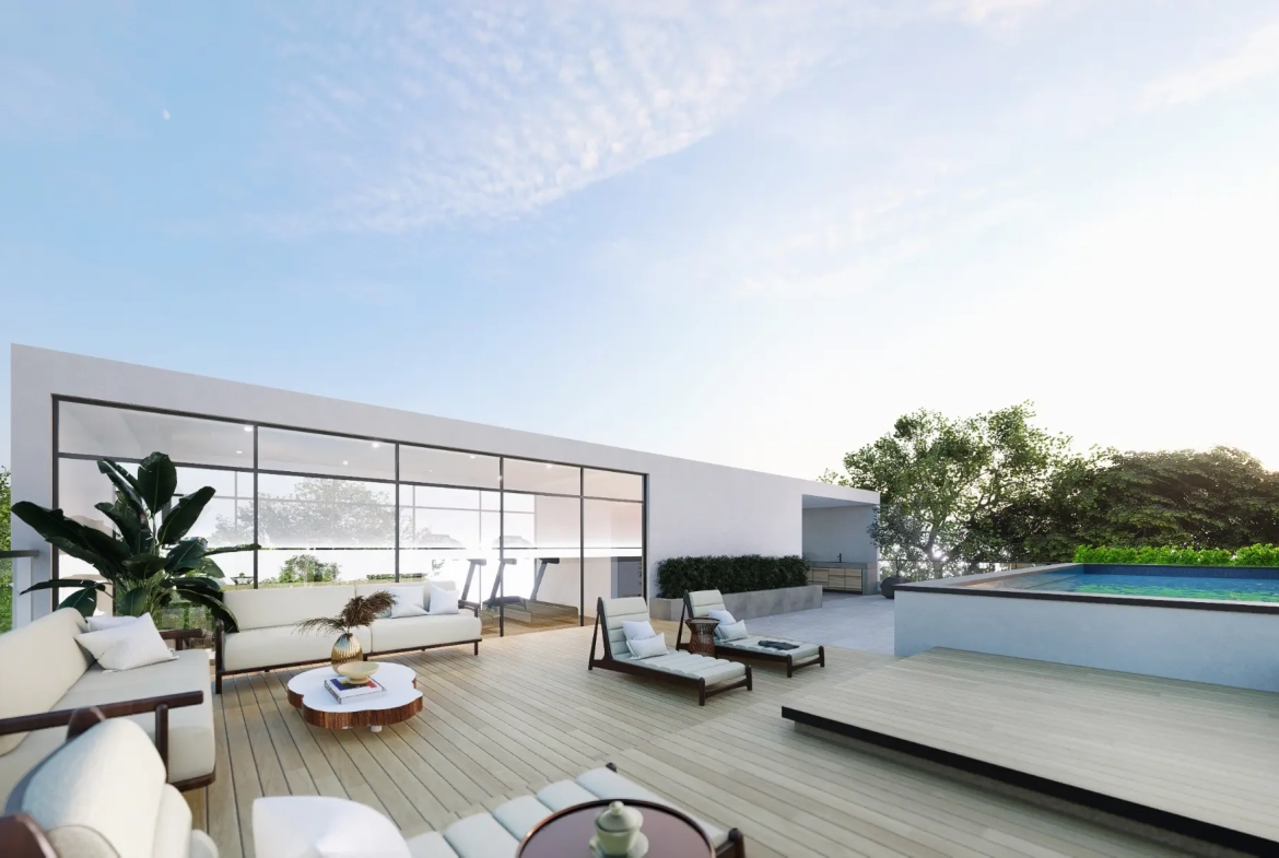 ID 4039 Ocean Pearl One Bedroom Apartment for Sale with Elevator and Social Area in Juan Dolio (5)