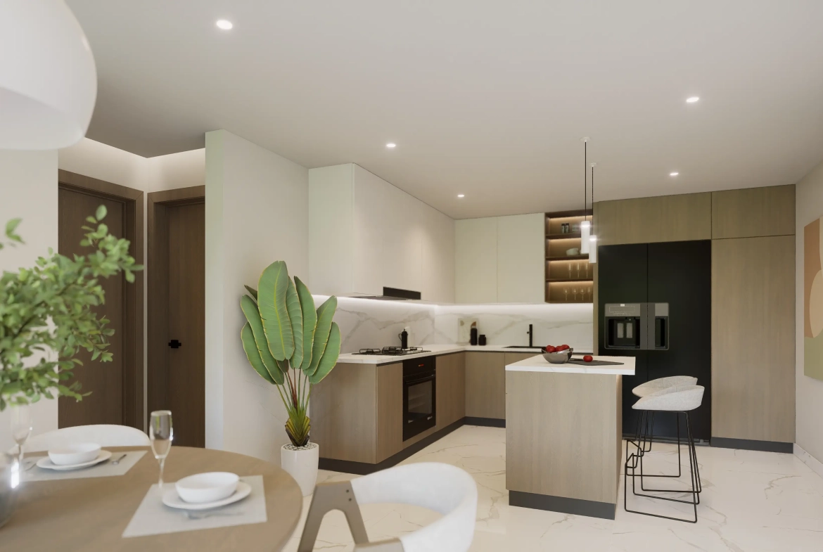 ID 4039 Ocean Pearl One Bedroom Apartment for Sale with Elevator and Social Area in Juan Dolio (8)