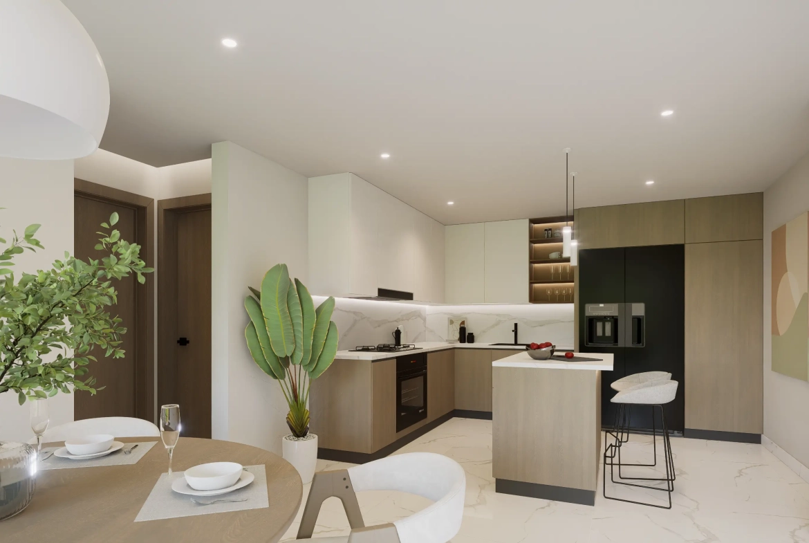 ID 4039 Ocean Pearl One Bedroom Apartment for Sale with Elevator and Social Area in Juan Dolio (9)