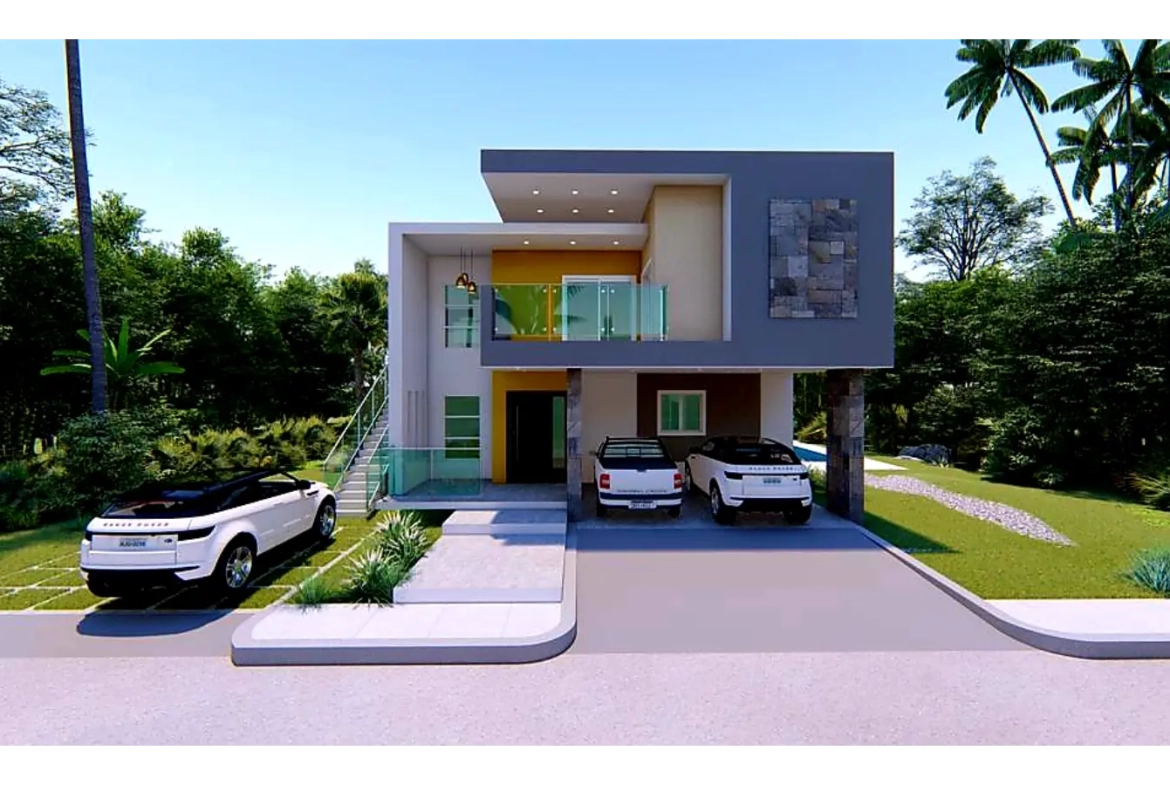 ID 4041 Modern 6 Bedroom Three Unit Property for Sale with Balcony and Terrace in Bavaro Punta Cana (6)