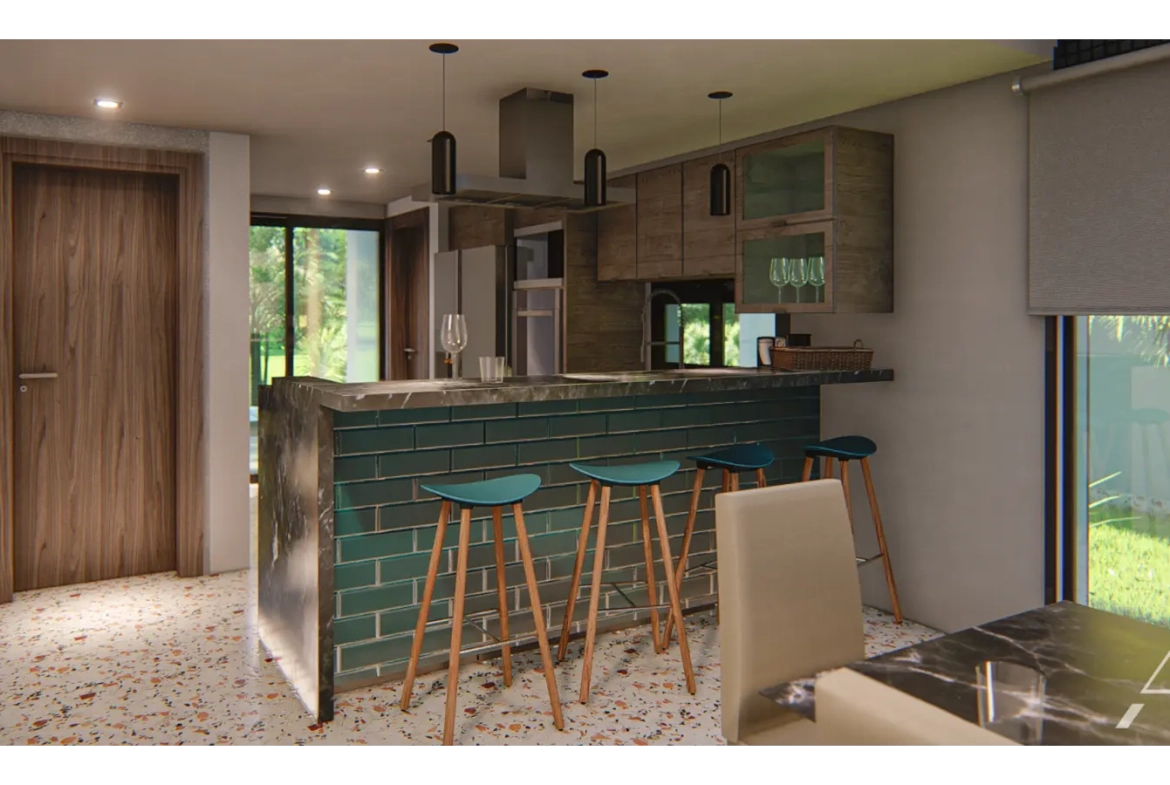 ID 4044 Ecos del Mar II 3 Bedroom Villa with Clubhouse and Gazebo in Punta Cana (5)
