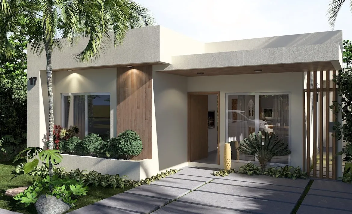 2 House for sale Macao Villa Sole Mio Punta Cana gated community