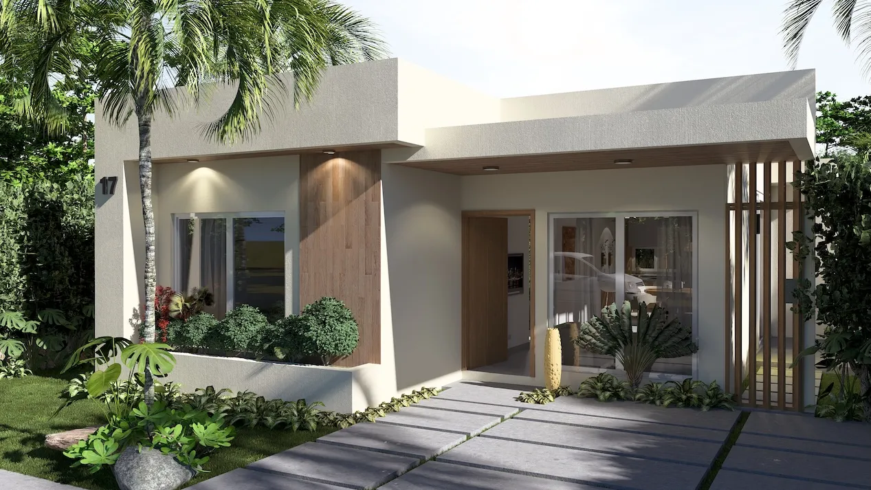 2 House for sale Macao Villa Sole Mio Punta Cana gated community