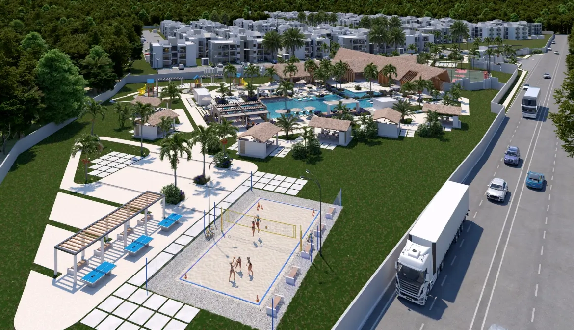 2196 Los Robles Residences One Bedroom Condo For Sale In Bavaro Punta Cana (5)