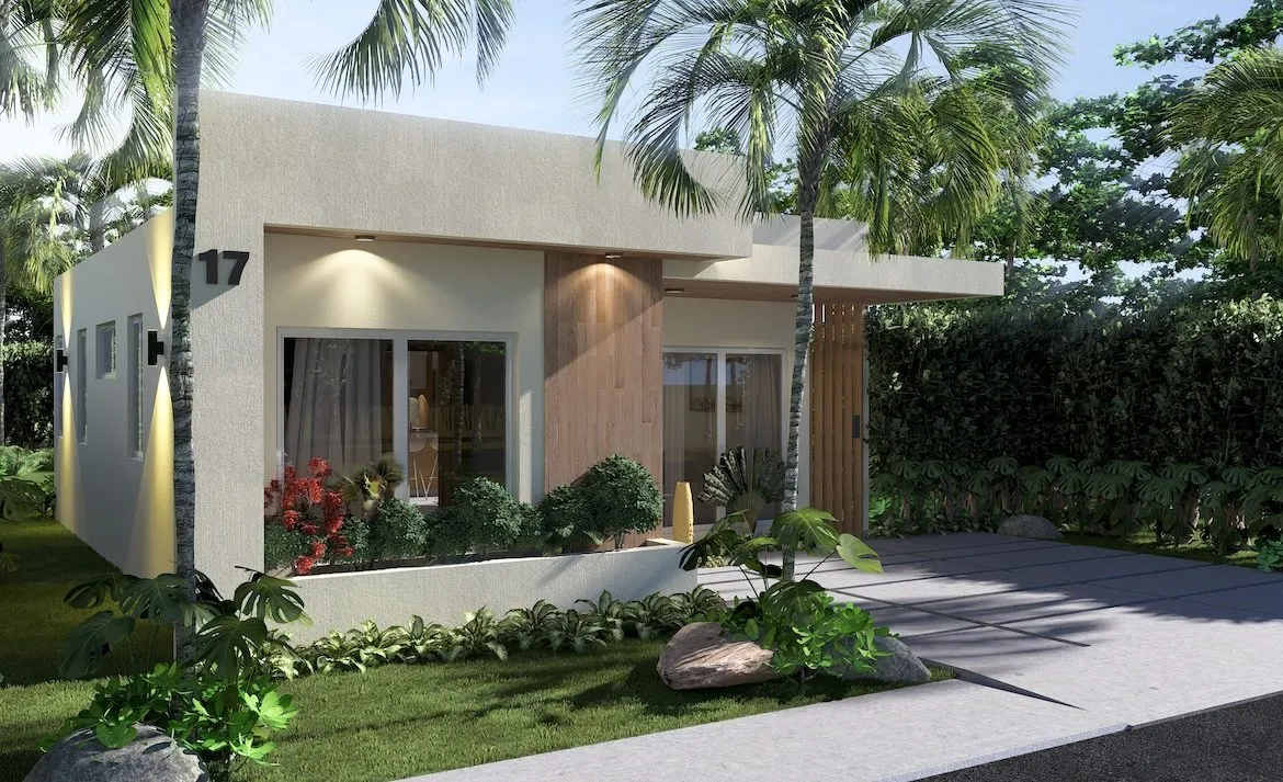 4 House for sale Macao Villa Sole Mio Punta Cana gated community