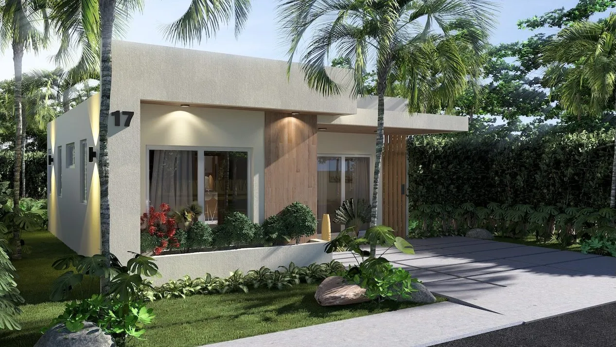 4 House for sale Macao Villa Sole Mio Punta Cana gated community