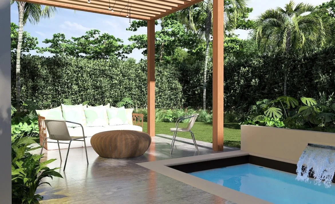 7 House for sale Macao Villa Sole Mio Punta Cana gated community