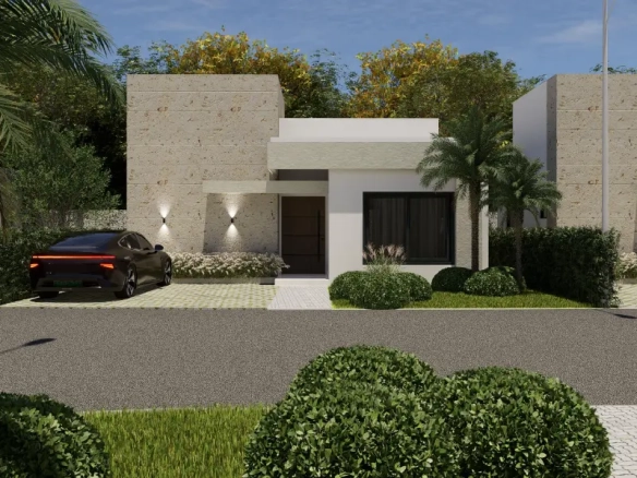 ID 4045 Sofisticada Villa de Dos Habitaciones con Terraza en Venta en Brisas de Punta Cana República Dominicana (2)