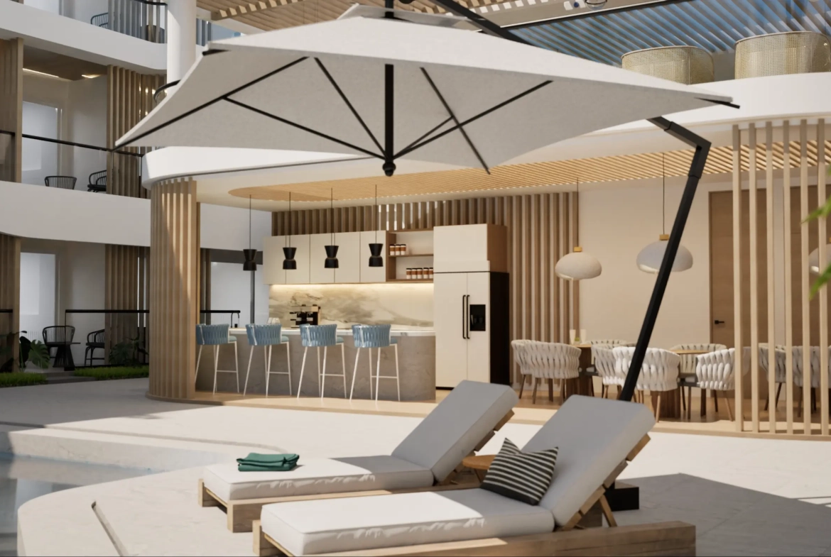 ID 4049 Luxury 2 Bedroom Apartment with BBQ Area at Marena Residences in Pueblo Bayahibe La Romana (23)