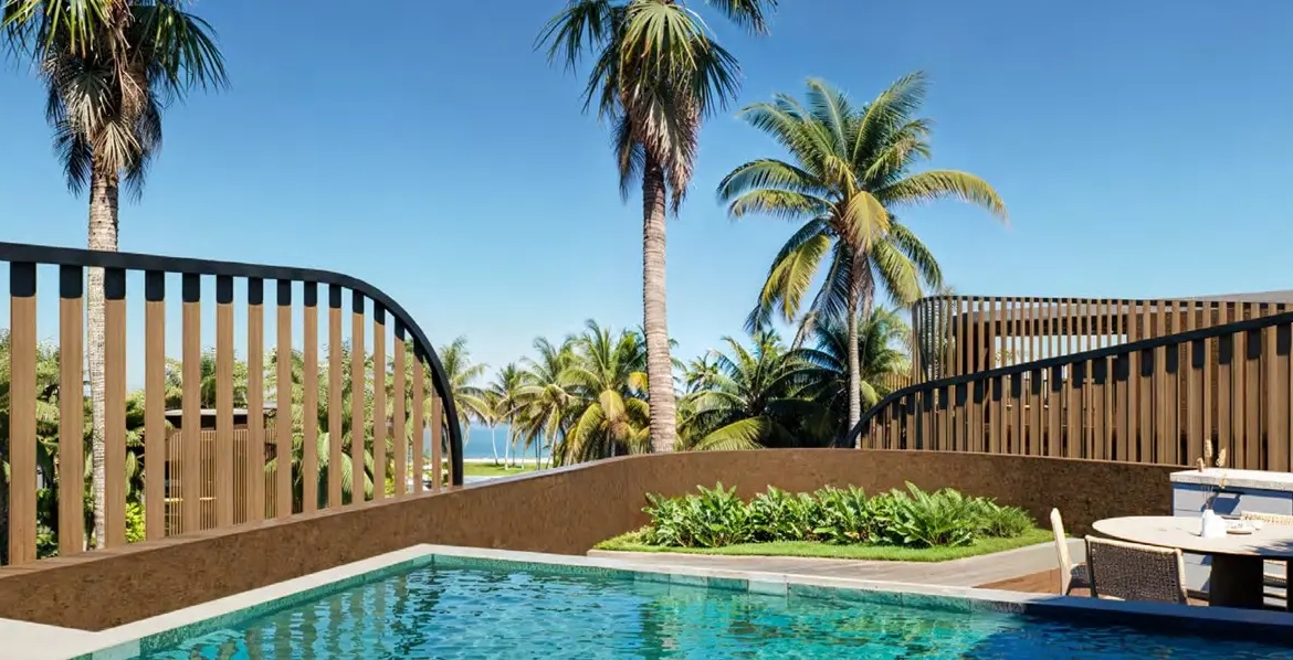 ID 4058 Luxury 2 bedroom beachfront apartment with patio for sale in Las Terrenas Samaná (12)