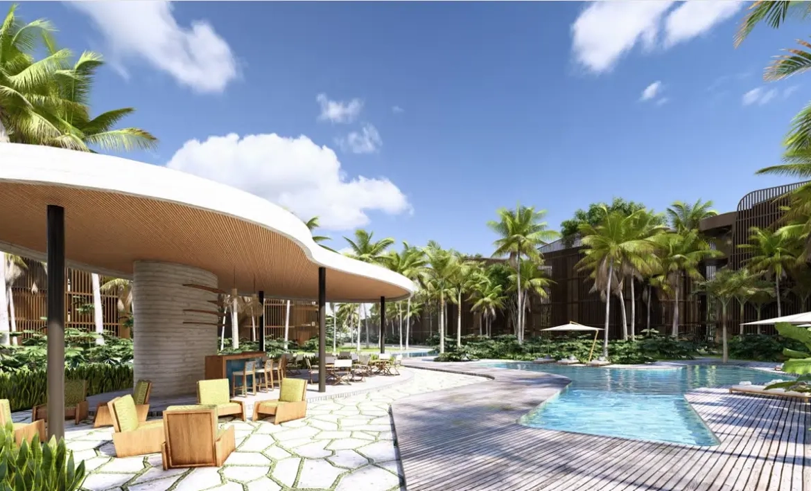 ID 4058 Luxury 2 bedroom beachfront apartment with patio for sale in Las Terrenas Samaná (6)