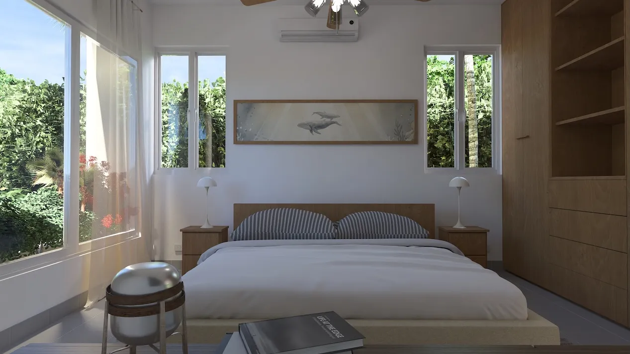 villa sole mio punta cana house for sale two bedrooms macao beach Habitacion secundaria 1