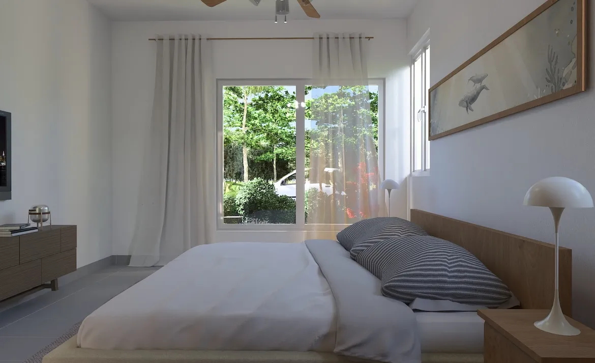 villa sole mio punta cana house for sale two bedrooms macao beach Habitacion secundaria 2 A