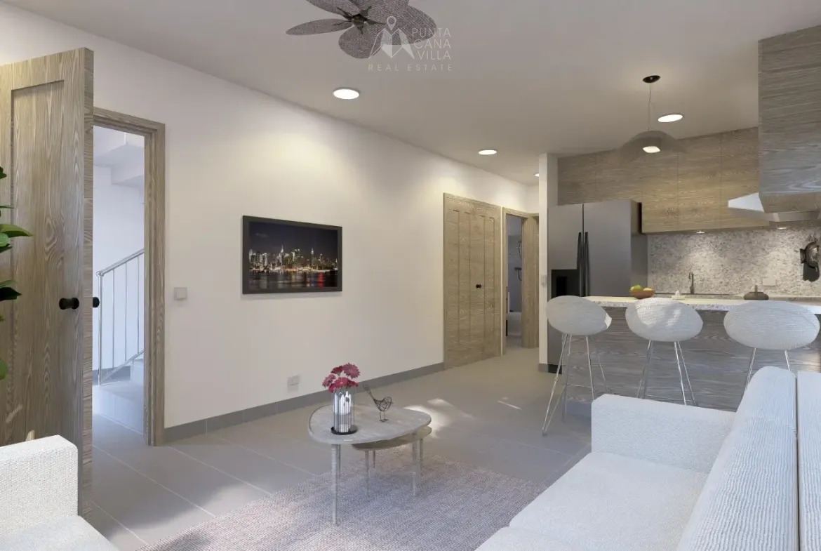 2004 D Type D Sole Mio 1 Bedroom Townhouse in Macao Beach Punta Cana (12)