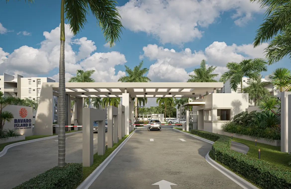 ID 4061 Bavaro Island II One Bedroom Apartment with Elevator and Gazebos in Pueblo Bavaro Punta Cana (1)