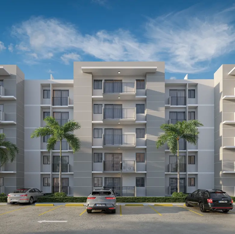 Bavaro Island II apartamento de un dormitorio en venta en Pueblo Bavaro Punta Cana con piscina y gimnasio