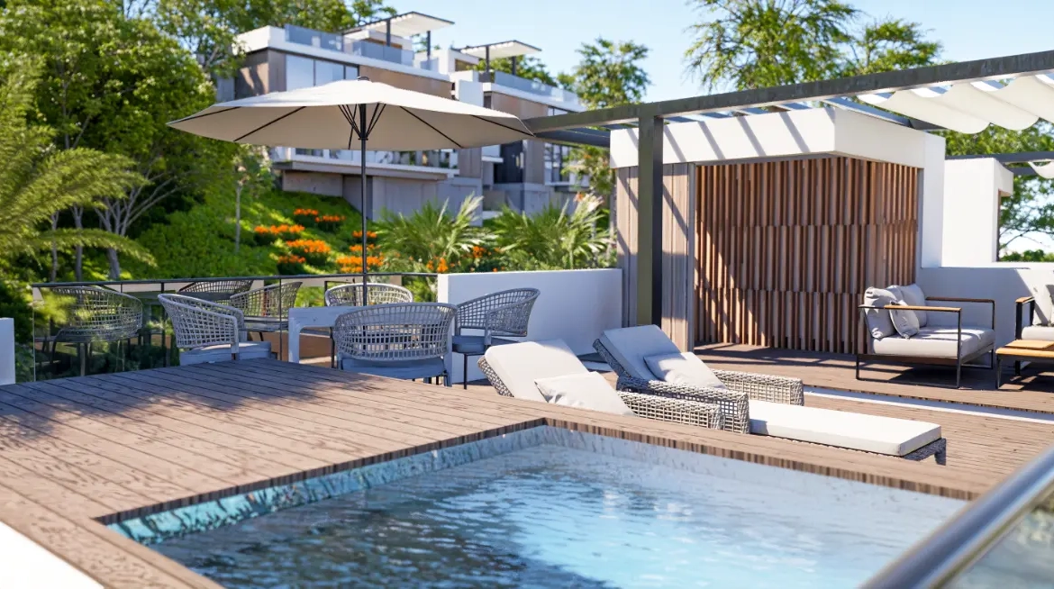 ID 4062 El Faro 2 Bedroom Penthouse with Ocean View for Sale in Blu Terrenas Santo Domingo (12)