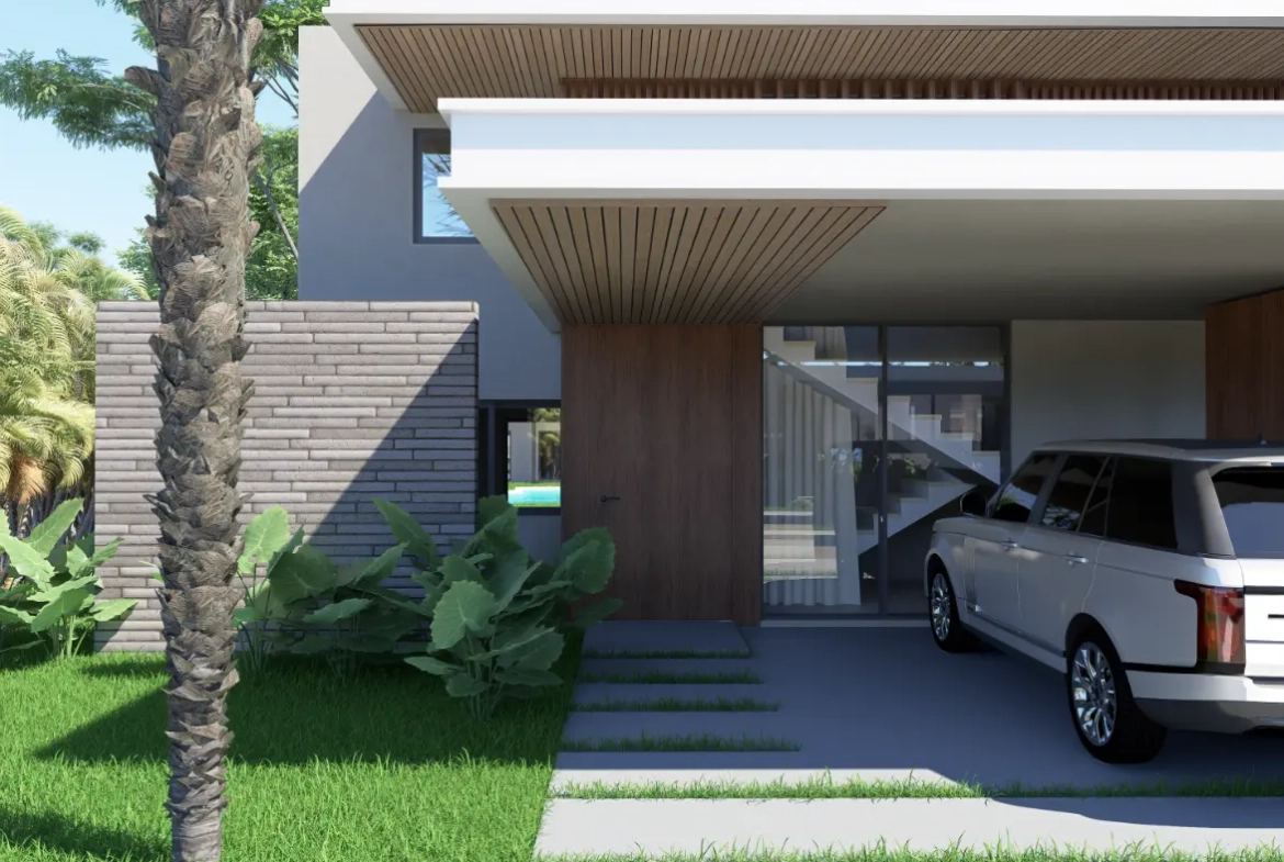 ID 4063 Sleek 2 Bedroom Modern Townhouse in Turquesa Town Fully Furnished with Private Garden and Electric Cart (4)